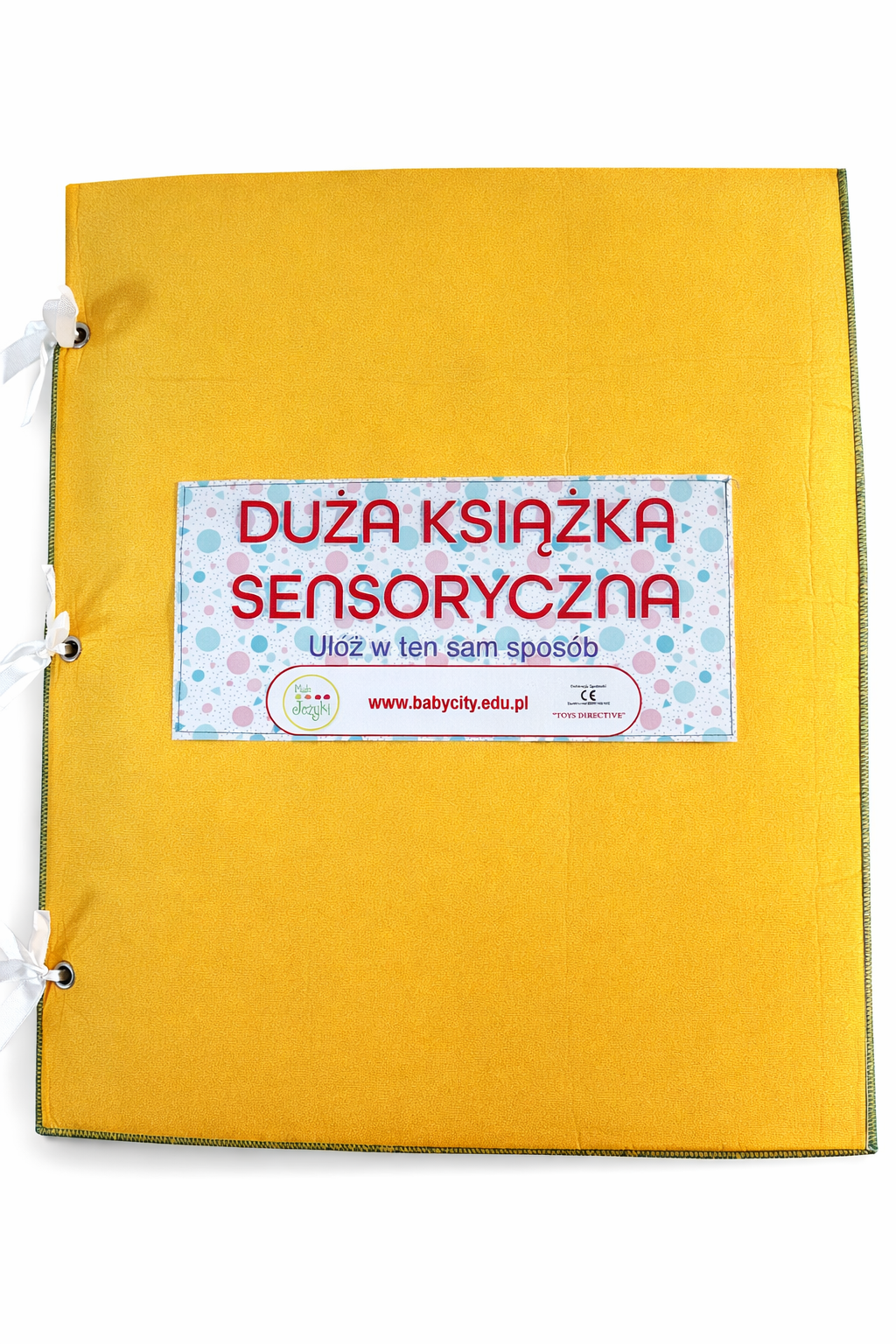 Książka sensoryczna duża - obrazek 2