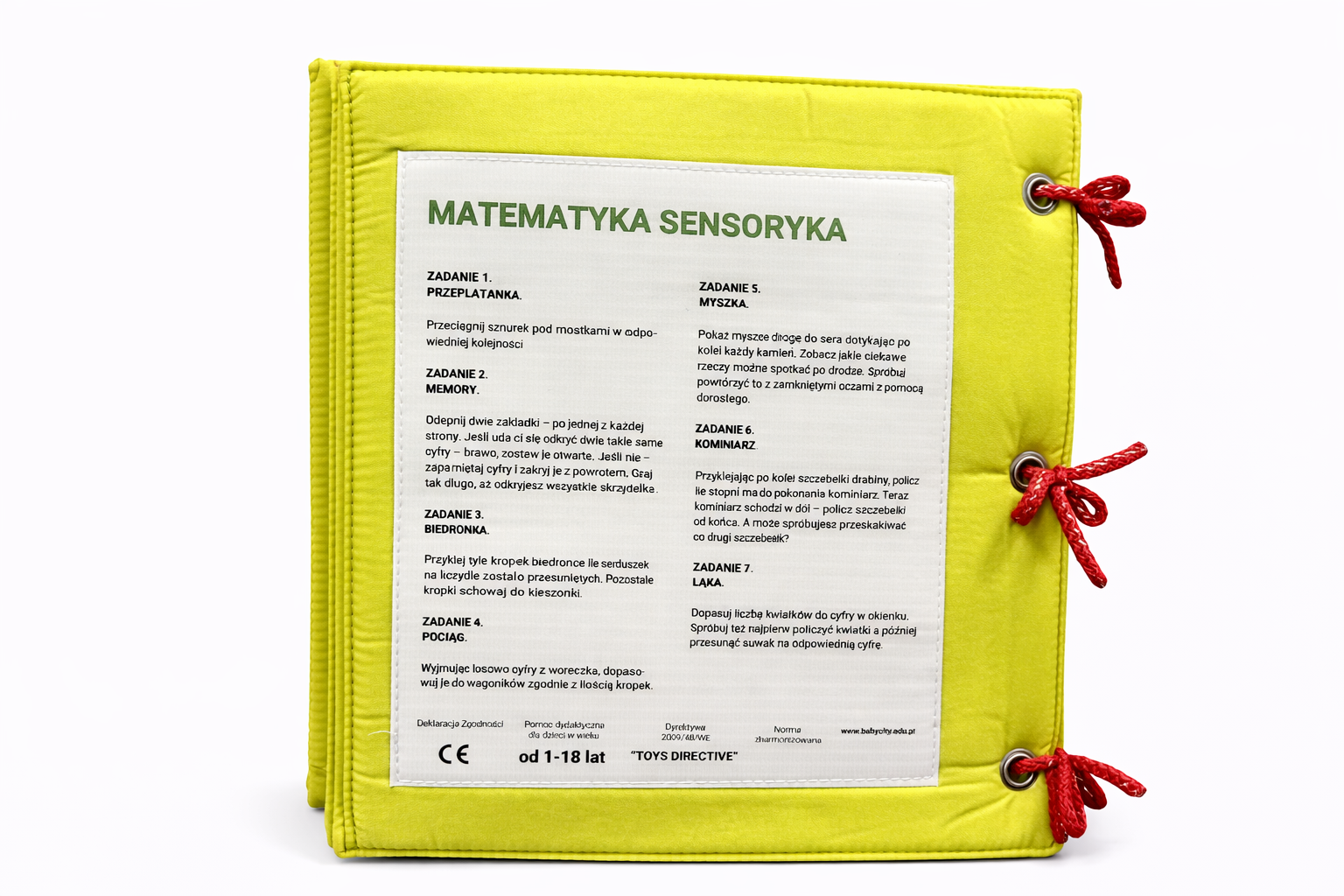 Matematyczna Książka Sensoryczna - obrazek 9