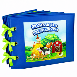 Książka sensoryczna - Moja książka manipulacyjna
