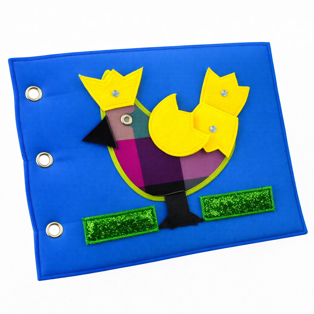 Książka sensoryczna - Moja książka manipulacyjna - obrazek 4