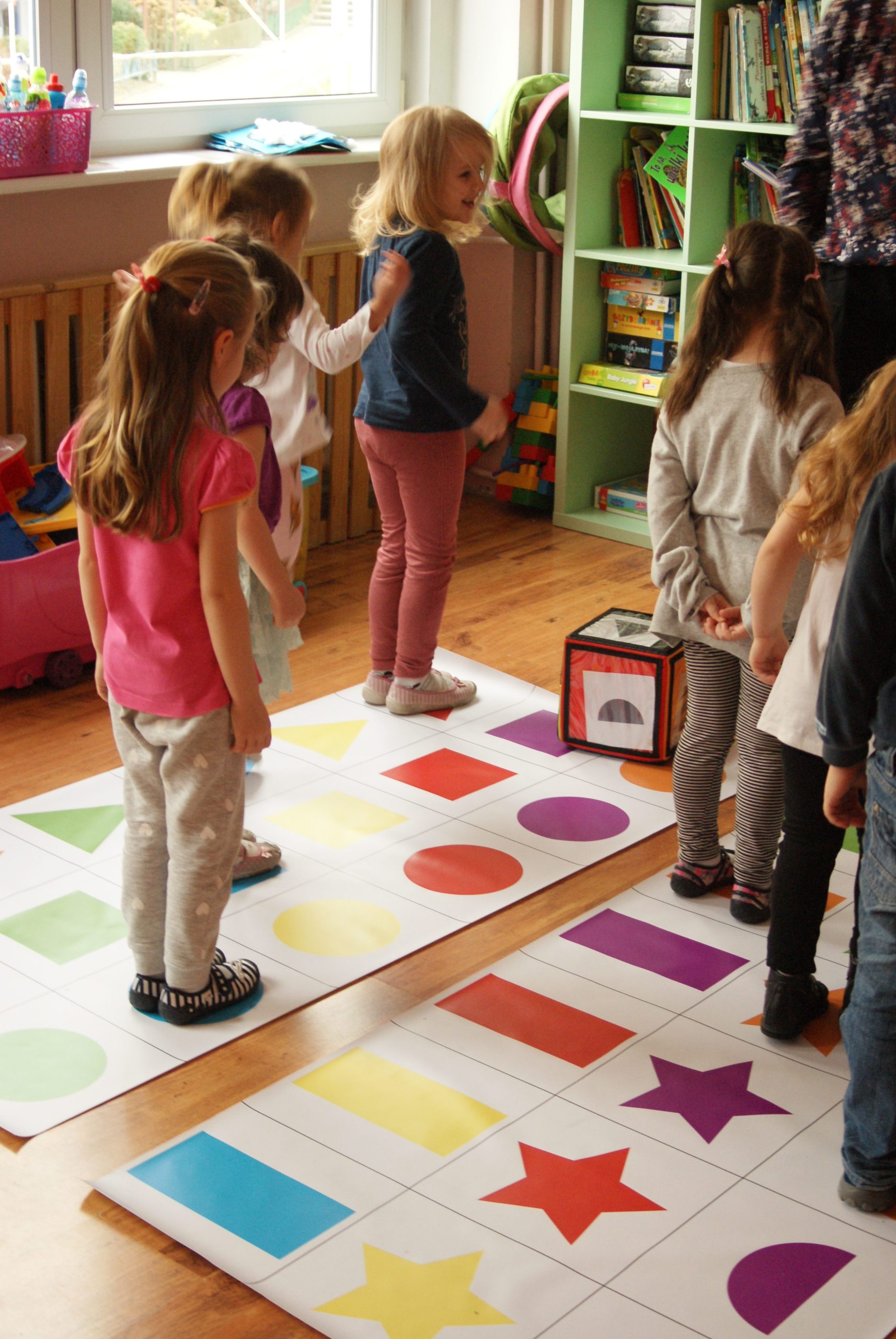 Gra integracyjna na podłogę - Skoczne figury - Produkt można dezynfekować. - obrazek 9