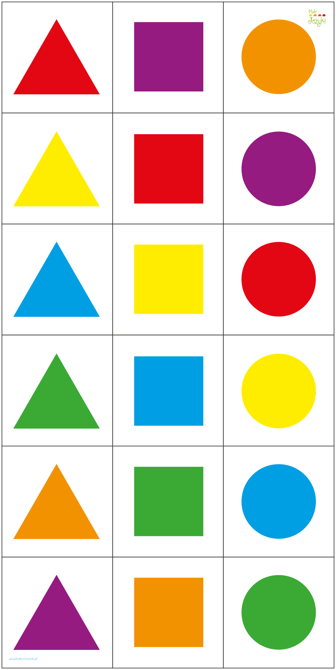 Gra integracyjna na podłogę - Skoczne figury - Produkt można dezynfekować. - obrazek 2