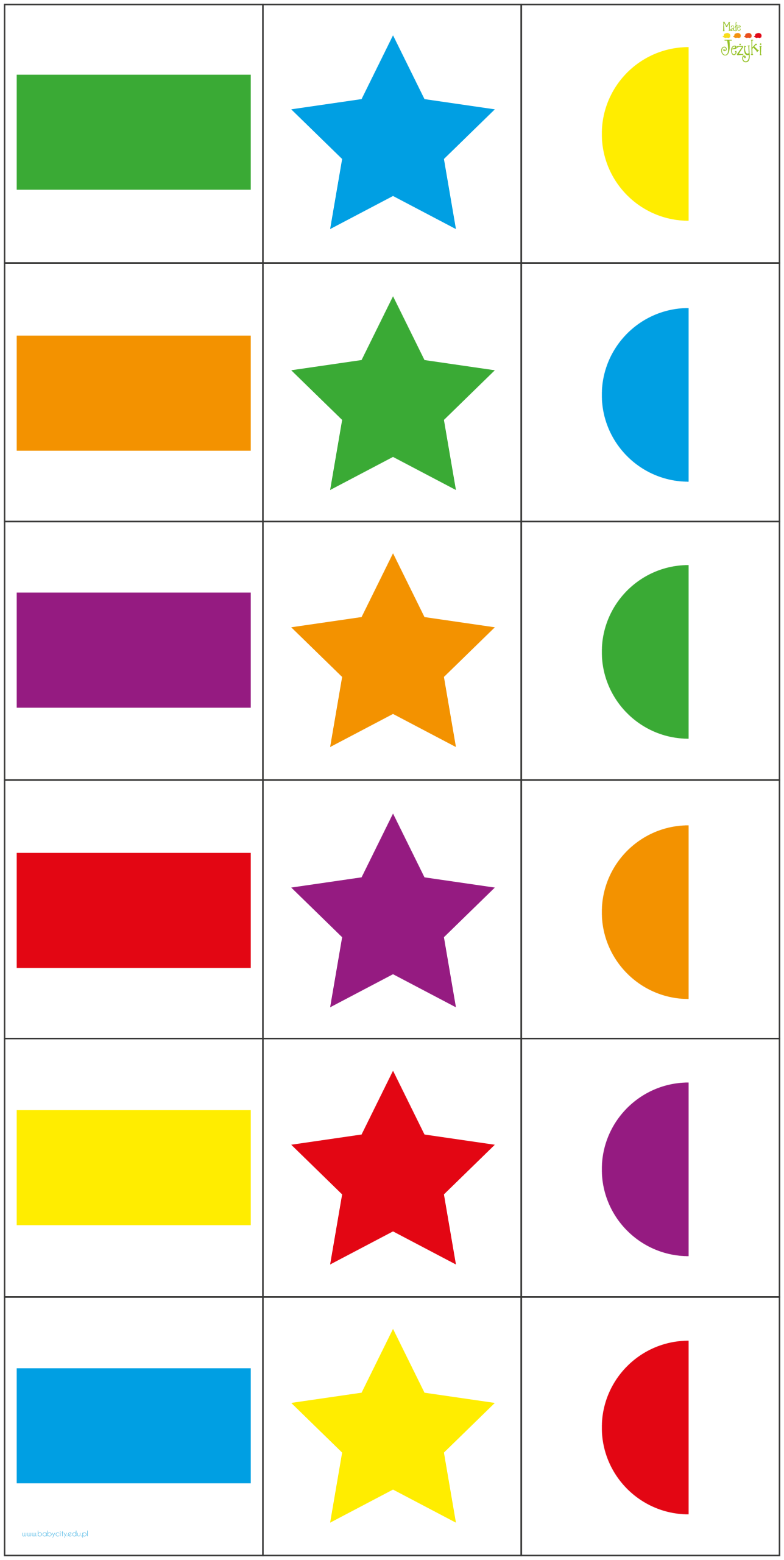 Gra integracyjna na podłogę - Skoczne figury - Produkt można dezynfekować. - obrazek 3