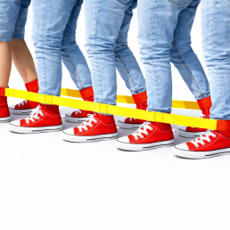 Taśmy integracyjne „Stonoga” – zestaw dla 5 osób