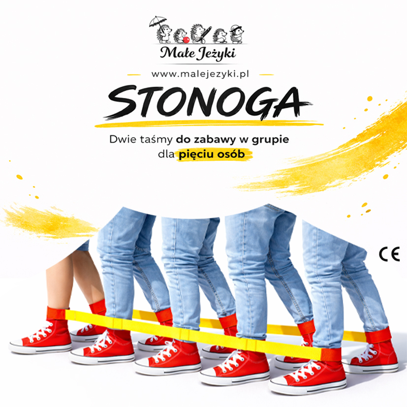 Taśmy integracyjne „Stonoga” – zestaw dla 5 osób - obrazek 2